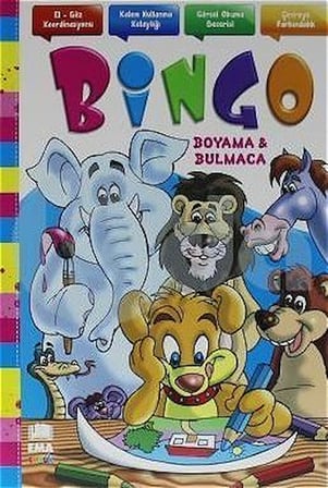 EMA ÇOCUK BİNGO BOYAMA KİTABI