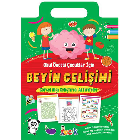 BICIRIK / BEYİN GELİŞİMİ GÖRSEL ALGI GELİŞTİRİCİ A-(***6 ADET***)