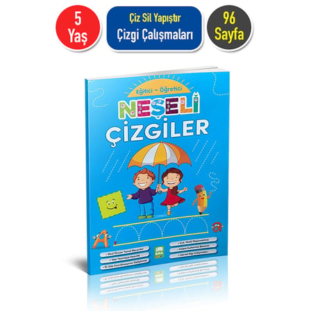 EMA ÇOCUK NEŞELİ ÇİZGİLER BOYAMA KİTABI