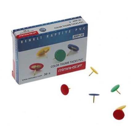 MİMAKS RENKLİ RAPTİYE RRP-30 30 LU-(***1 ADET***)