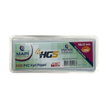 MAPİ HGS KART POŞETİ 5100140-(***6 ADET***)