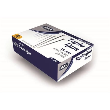 MAS 330 TOPLU İĞNE 20 GR. 28 MM-(***1 ADET***)