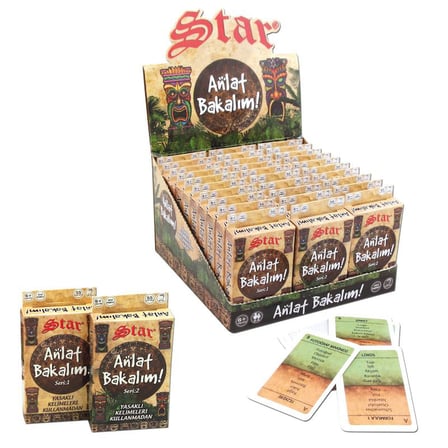 STAR ANLAT BAKALIM KART OYUNU 1066423-(***1 ADET***)