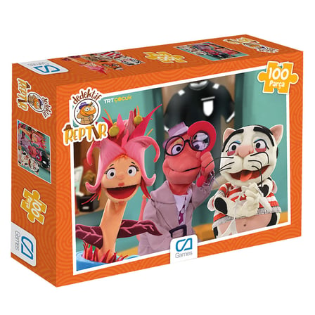 CA GAMES 5210 DEDEKTİF REPTIR 100 PARÇA  PUZZLE
