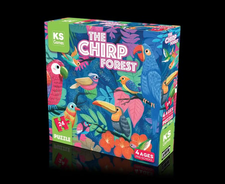 KS PRS 32709 THE CHIRP FOREST PRE-SCHOOL PUZZLE