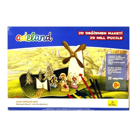 ADELAND 3D DEĞİRMEN MAKETİ 5444000