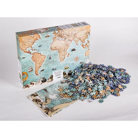 GÜRBÜZ 12103 ANTİK DÜNYA PUZZLE 1000 PARÇA