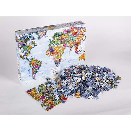 GÜRBÜZ 12101 FANTASTİK DÜNYA PUZZLE 1000 PARÇA