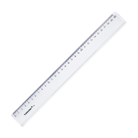 YILDIZLAR 30 CM. PLASTİK CETVEL KOD.005-(***3 ADET***)