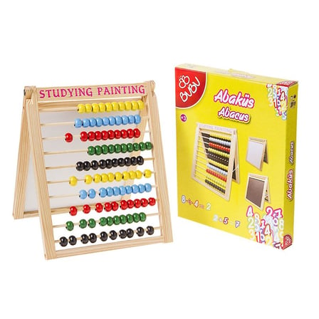 BU-BU AA0003 AHŞAP ABAKÜS 24x20 SİYAH TAHTALI