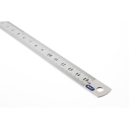 MAS 2328 ÇELİK CETVEL 15 CM.-(***1 ADET***)