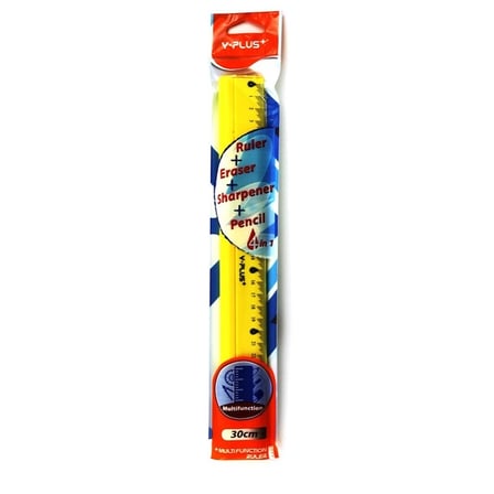 UMİX Y-PLUS 4 IN 1 30 cm CETVEL RX1309/0-(***1 ADET***)