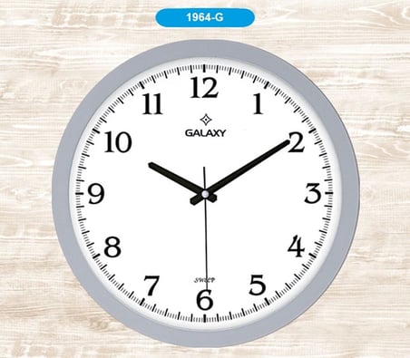 GALAXY 1964-G PREMIUM GRİ DUVAR SAATİ