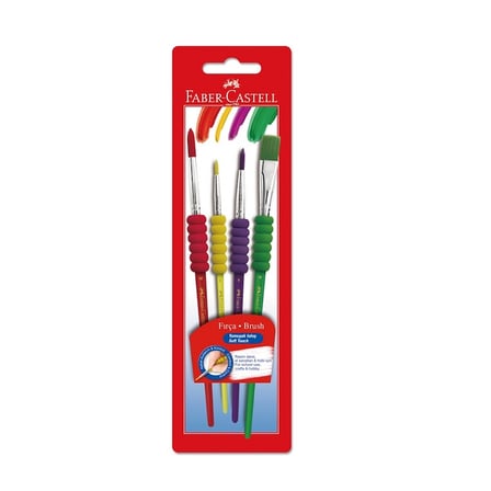 FABER SOFT TOUCH 4 LÜ FIRÇA SETİ  481600