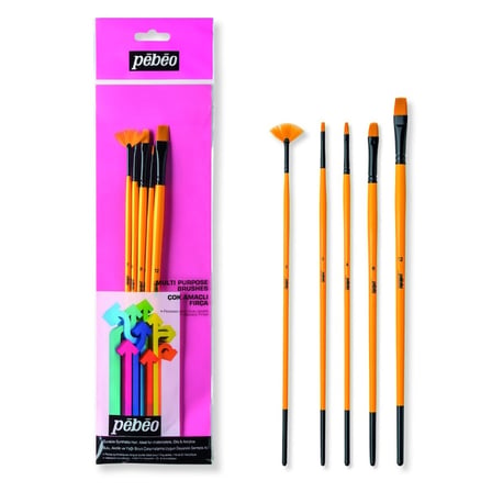 PEBEO SET-13 AKRİLİK BOYA FIRÇA SETİ 5 Lİ
