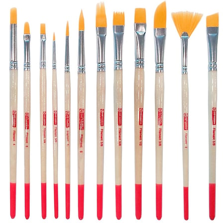 ART SULUBOYA FIRÇA SETİ 12 Lİ 12 FARKLI UÇ 9099141
