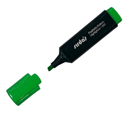 SIRDAŞ 601 FOSFORLU KALEM YEŞİL-(***1 ADET***)