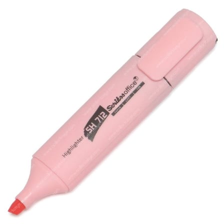 SCRİKSS SH 712 PASTEL PEMBE FOSFORLU KALEM-(***1 ADET***)