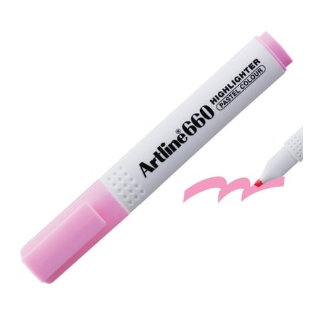 ARTLINE 660 FOSFORLU KALEM PASTEL PEMBE A-EK-660-(***1 ADET***)