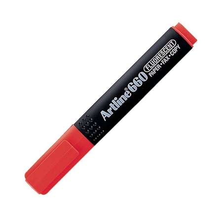 ARTLINE 660 FOSFORLU KALEM F.KIRMIZI A-EK-660-(***1 ADET***)