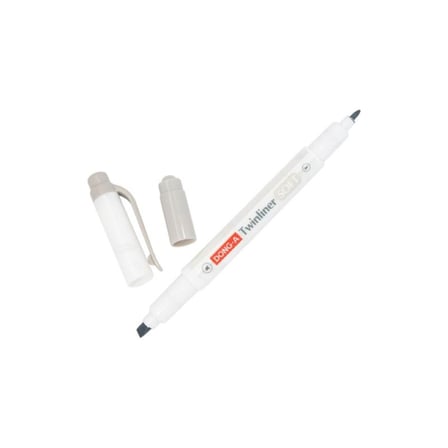 DONGA TWINLINER SOFT GRİ N/65 FOSFORLU ÇİFT TARAFLI-(***12 ADET***)