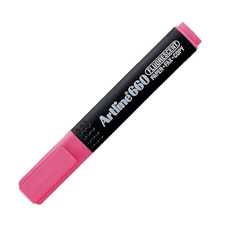ARTLINE 660 FOSFORLU KALEM F.PEMBE A-EK-660-(***9 ADET***)