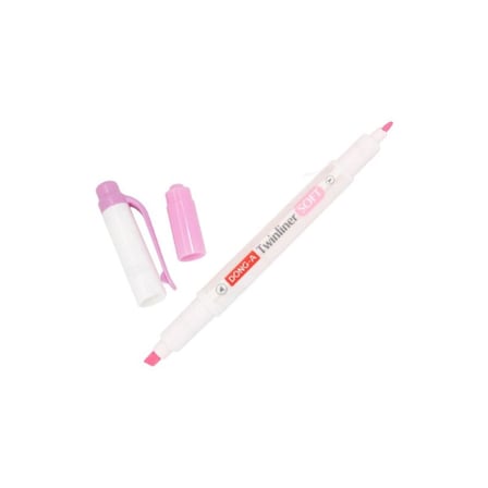 DONGA TWINLINER SOFT PEMBE N/16 FOSFORLU ÇİFT TARAFLI-(***9 ADET***)