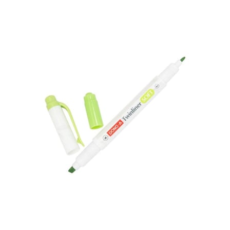 DONGA TWINLINER SOFT SOLUK YEŞİL N/41 FOSFORLU ÇİFT TARAFLI-(***3 ADET***)