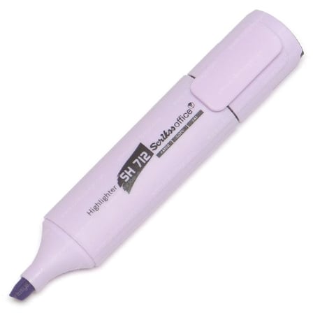 SCRİKSS SH 712 PASTEL LİLA FOSFORLU KALEM-(***9 ADET***)