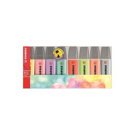 STABILO BOSS PASTEL FOSFORLU KALEM 8 Lİ SET 70/8-2