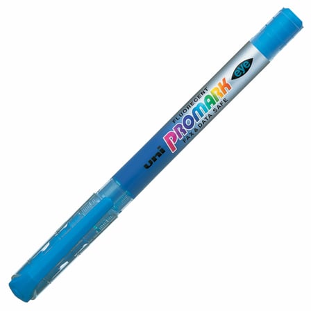 UNİ-BALL USP-105 PROMARK MAVİ FOSFORLU KALEM-(***3 ADET***)
