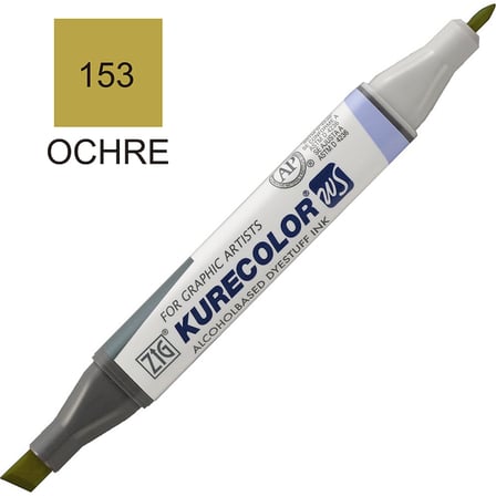ZİG 153 KOYU SARI KURECOLOR RÜTUŞ KALEMİ (ÇİFT UÇLU) KC-3000