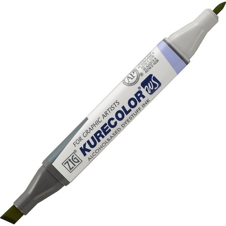 ZİG 545 ZEYTİN YEŞİLİ KURECOLOR RÜTUŞ KALEMİ (ÇİFT UÇLU) KC-3000