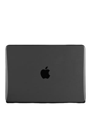 uryport Apple MacBook Neo Şeffaf Macbook Kapak - Siyah
