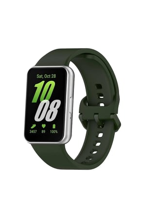 uryport Samsung Galaxy Fit 3 Klasik Kordon - Haki Yeşil