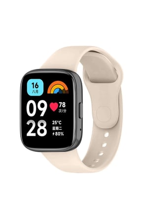uryport Xiaomi Redmi Watch 3 Active Klasik Kordon - Yıldız Işığı