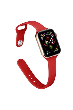 uryport Apple Watch 42mm Klasik Kordon - Kırmızı