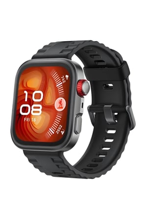 uryport Huawei Fit 4 Nova Silikon Kordon - Siyah