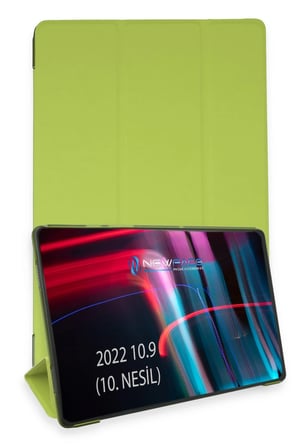 uryport Apple iPad 2025 10.9 10.Nesil (A16) Kılıf Tablet Smart Kılıf - Açık Yeşil