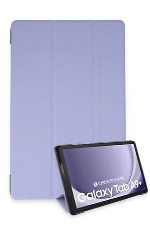 uryport Samsung Galaxy Tab A9 Plus Kılıf Tablet Smart Kılıf - Lila