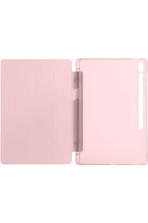 uryport Apple iPad Pro 11 (2024) Kılıf Kalemlikli Hugo Tablet Kılıfı - Rose Gold