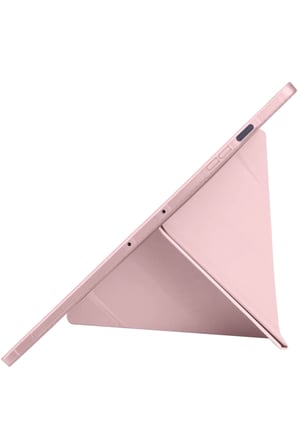 uryport Apple iPad Pro 13 (2024) Kılıf Kalemlikli Hugo Tablet Kılıfı - Rose Gold