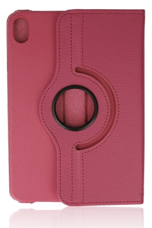 uryport Apple iPad Mini 6 Kılıf 360 Tablet Deri Kılıf - Pembe
