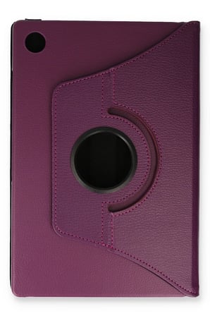 uryport Samsung Galaxy Tab A9 Plus Kılıf 360 Tablet Deri Kılıf - Mürdüm