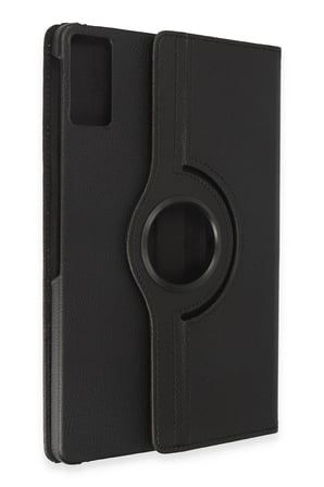 uryport Xiaomi Redmi Pad SE Kılıf 360 Tablet Deri Kılıf - Siyah