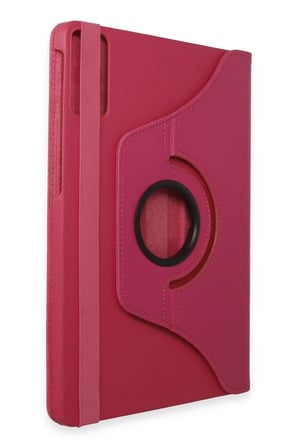 uryport Xiaomi Redmi Pad SE Kılıf 360 Tablet Deri Kılıf - Pembe