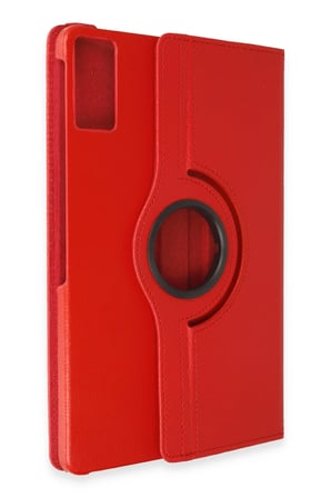 uryport Xiaomi Redmi Pad Kılıf 360 Tablet Deri Kılıf - Kırmızı