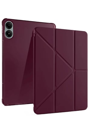 Uryport Xiaomi Redmi Pad Pro 12.1 Kılıf Kalemlikli Mars Tablet Kılıfı - Mürdüm