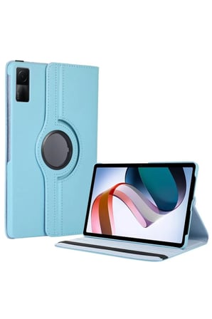 uryport Xiaomi Redmi Pad SE 4G Kılıf 360 Tablet Deri Kılıf - Turkuaz