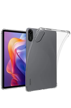 uryport Xiaomi Redmi Pad 2 Kılıf Anti Shock Tablet Silikon - Şeffaf